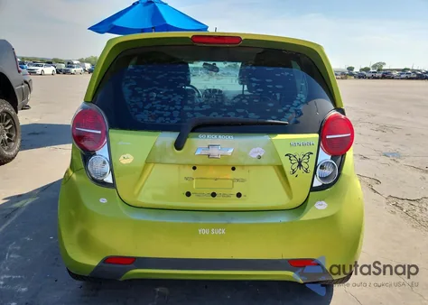 2013 Chevrolet Spark из США, поврежденный, VIN KL8CD6S97DC623824